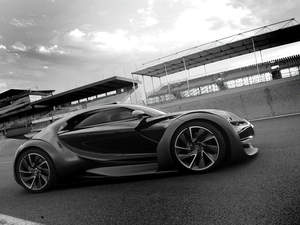 race, Citroen Survolt, track