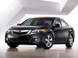 Modern, black, Acura TSX