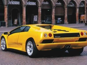 Exhaust, Lamborghini Diablo, tube