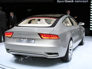 Back, tubing, exhaust, Audi A7