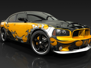 Airbrush, Dodge Charger, TUNING