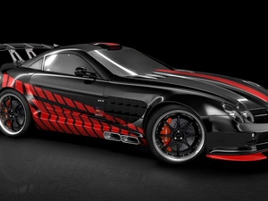 Mercedes SLR, virtual, TUNING