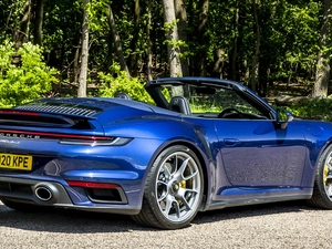 Back, Porsche 911 Turbo S, Cabriolet