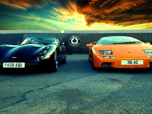 TVR, Tuscan, Lamborghini, Diablo, Automobile