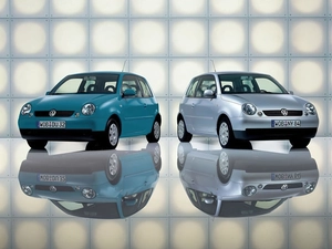 Two Volkswageny Lupo