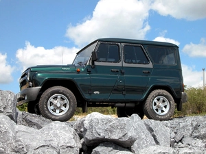 UAZ, greenish