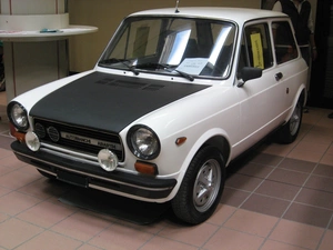 version, Abarth, White, Autobianchi A112, Front