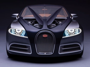 Veyron, Black, Bugatti