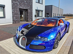 structures, Beatyfull, Bugatti Veyron