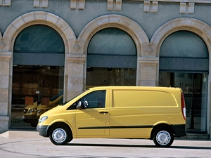 Yellow, Mercedes Benz Vito