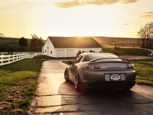 house, Mazda RX-8, Way