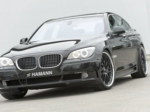 Black, wheels, BMW, F01, Hamann