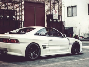 Big, wheels, MR2, exhale, Toyota