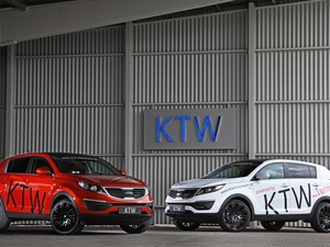 KTW Tuning, 2013, red hot, Kia Sportage, White