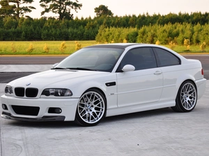 1999, White, BMW M3 E46