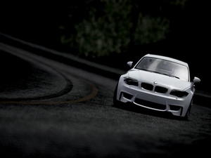 turn, White, BMW M3 E46
