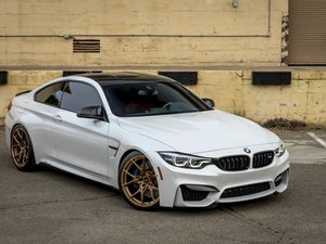 Convertible, White, BMW M4 F83
