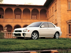 White, Subaru Impreza