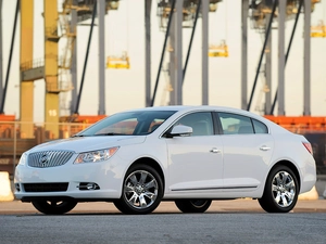 White, Buick LaCrosse