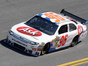 Nascar, Ford, Fusion, White