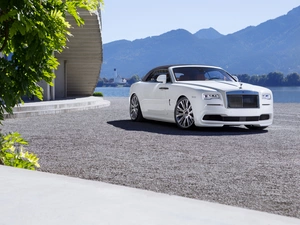 2016, White, Rolls-Royce Dawn