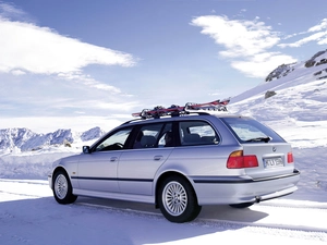 BMW E 39, winter