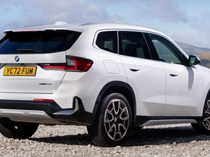 Back, White, BMW X1