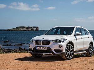 2017, White, BMW X1 sDrive28i SUV