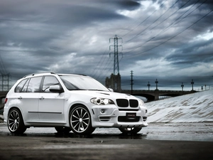 TUNING, White, Bmw X5