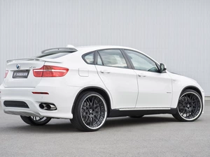 White, Black, wheels, X6