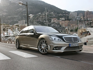 Mercedes W221, Harbour, yacht, Carlsson