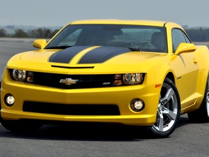 Yellow, Chevrolet, Camaro