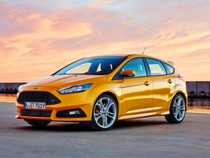 2019, Yellow, Ford Focus ST
