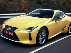 Yellow, Lexus LC500
