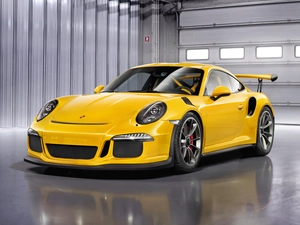 2015, Yellow, Porsche GT3 RS