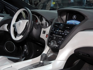 Acura ZDX, Panel, mid, console