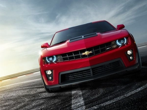 Red, Chevrolet Camaro ZL1